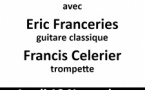 Concert "Sacré duo" avec Eric Franceries, professeur de guitare classique et Francis Celerier, professeur de trompette - Église - Piana