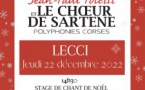 Concert et stage de chant de Noël avec le chœur de Sartène - Église de Saint André de i Vatoli