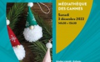 Atelier créatif "Père Noël en pompon" - Médiathèque des Cannes - Ajaccio