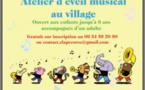 Atelier d'éveil musical proposé par l'Association CLAPE Corse - Salle des fêtes - Cargèse