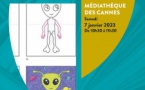 Atelier créatif "Dessine ton extraterrestre" - Médiathèque des Cannes - Ajaccio