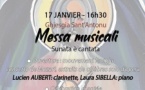 4èmes hivernales du Festival L’Aria di a Sarra : Messa musicali -  Ghjesgia Sant’Antonu - Serra di Ferro
