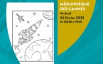 Atelier créatif "Coloriages de l'Espace" - Médiathèque des Cannes - Aiacciu