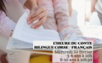 L'heure du conte, bilingue Corse / Français - Médiathèque l'Animu - Portivechju