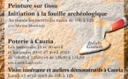 Atelier "Peinture sur tissu" - Musée d’archéologie de la Corse - Sartè