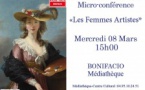 Micro-Folie /Les Mercredis de l'art - Micro-conférence "Les femmes artistes" - Médiathèque - Bunifaziu