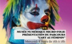 Micro-Folie : Présentation du parcours "L'art au féminin" - Médiathèque l'Animu - Portivechju