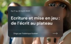 Stage : "Ecriture et mise en jeu : de l’écrit au plateau" dirigé par Frédérique Keddari-Devisme - L'Aria - Pioghjula