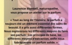 Atelier adulte : Création parfum avec laurence Monteil naturopathe - Médiathèque - Purtichju