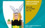 Astérix en Paper Toy - Médiathèque des Cannes - Aiacciu