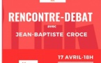 Rencontre-débat avec  Jean-Baptiste Croce autour de son ouvrage "En toutes confidences" - Bibliothèque patrimoniale - Bastia
