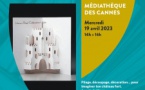 Cartes Pop Up "Château de chevalier" - Médiathèque des Cannes - Aiacciu