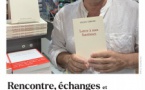 Rencontre avec Gilles Zerlini, animée par Paul Turchi-Duriani, autour de son dernier ouvrage « Lettres à mes fantômes » - Médiateca di u Centru cità - Bastia 