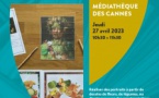 Atelier créatif "Portrait à la façon d'Arcimboldo" - Médiathèque des Cannes - Aiacciu