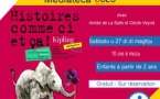 "Histoires comme ci d'après et ça !" avec Aimée de La Salle et Cécile / Festival des P'tits rêveurs - Médiathèque B620 - Biguglia 