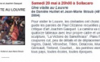 Projection du film  « Une visite au Louvre » de Danièle Huillet et Jean-Marie Straub - Suddacarò
