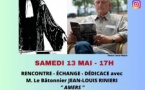 Rencontre, échange et dédicace avec Monsieur le Bâtonnier Jean-Louis Rinieri autour de son ouvrage "Amers", aux Édition Maia - Librairie Alma - Bastia 