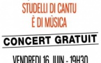 Studelli di cantu è di música - Eglise Saint Erasme - Aiacciu
