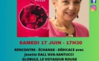 Rencontre – dédicace avec Josette Dall'ava Santucci autour de son ouvrage «Globule, le voyageur rouge » aux éditions AEDIS - Librairie Alma - Bastia 