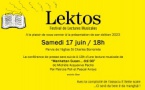 Lektos : conférence de presse - Parvis de l’Église Saint-Charles - Bastia