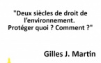 Conférence : « Deux siècles de droit de l’environnement. Protéger quoi ? Comment ? » - Salle Maistrale - Marignana
