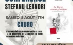 Conférence de Stefanu Leandri autour de son ouvrage « La Corse creuset génétique - Les origines révélées par l'ADN » - Salle des fêtes - Cavru