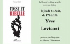 Dédicace d'Yves Loviconi - Librairie La Marge - Aiacciu