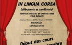 Corsi di teatru in lingua Corsa - Spaziu Culturali Locu Teatrale - Aiacciu