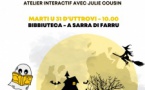 Passeur d’histoire : atelier théâtre interactif avec Julie Cousin - Bibliothèque - A Sarra di Farru