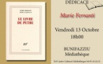 Rencontre / dédicace avec Marie Ferranti autour de son livre "Le Livre de Petru" - Médiathèque - Bunifaziu