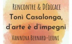 Rencontre / dédicace avec Vannina Bernard-Leoni è Toni Casalonga - La Poudrière - Calvi