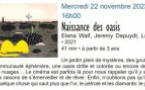Ciné-Goûter : Naissance des oasis - Cinémathèque de Corse - Portivechju