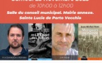 Rencontre & dédicace avec de  François-Xavier Dianoux-Stefani & de Jean Michel Neri - Salle du conseil municipal - Santa Lucia di Portivechju