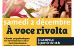 À voce rivolta - Restaurant U San Petru - Campile