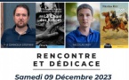 Rencontre et Dédicace avec François-Xavier Dianoux-Stefani pour son livre « Le Chant des Ronces » & Nicolas Rey pour son livre « Utah » - Librairie Grand Sud à Leclerc - Portivechju