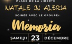 Natale in Aleria : concert du groupe Memoria - Place de la Liberté  - Aleria 