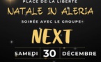 Natale in Aleria : concert du groupe Next - Place de la Liberté  - Aleria 