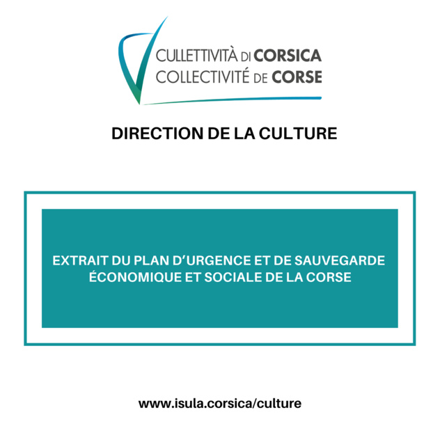 Extrait du Plan d’urgence et de sauvegarde économique et sociale de la Corse