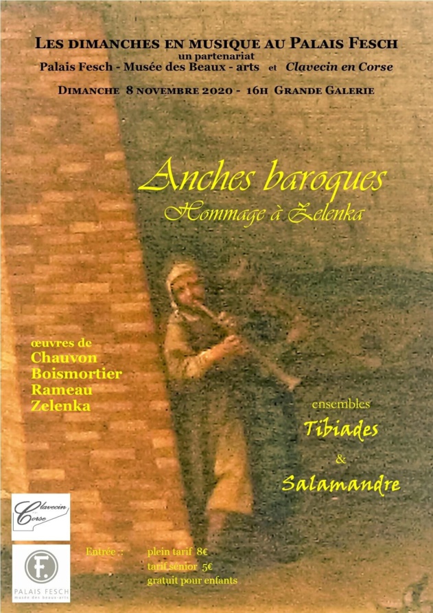 Annulation du concert organisé par Clavecin en Corse au Palais Fesch le 8 Novembre 