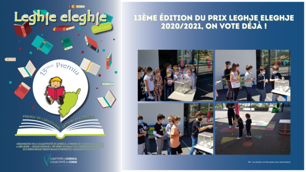 13ème édition du prix LEGHJE ELEGHJE 2020/2021, on vote déjà !