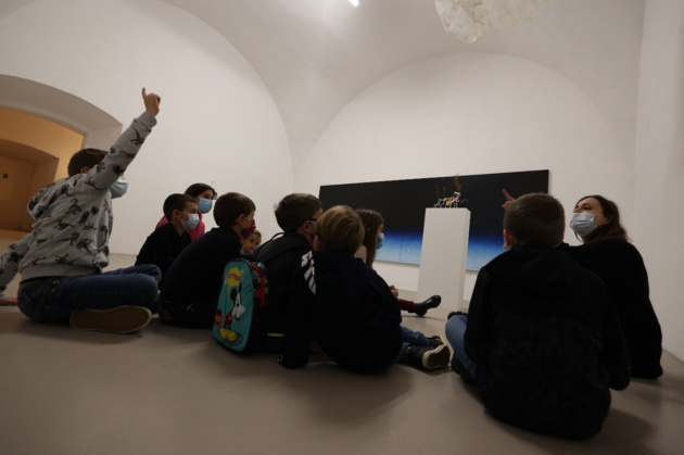 Retrouvez en images une action de médiation du FRAC Corsica autour de l'exposition « I’ve seen things you people wouldn’t believe » 