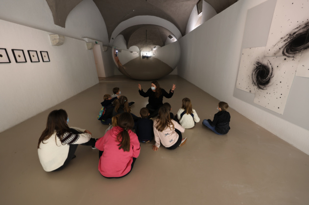 Retrouvez en images une action de médiation du FRAC Corsica autour de l'exposition « I’ve seen things you people wouldn’t believe » 