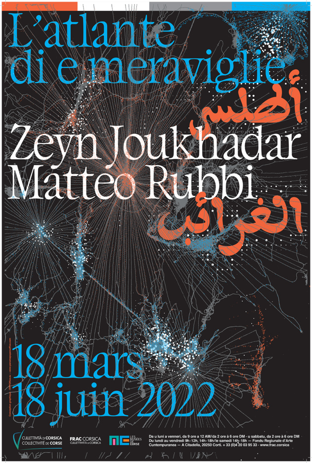 Médiation culturelle du Frac Corsica autour de l'exposition du Frac Corsica: "L’atlante di e meraviglie" des artistes Matteo Rubbi et Zeyn Joukhadar