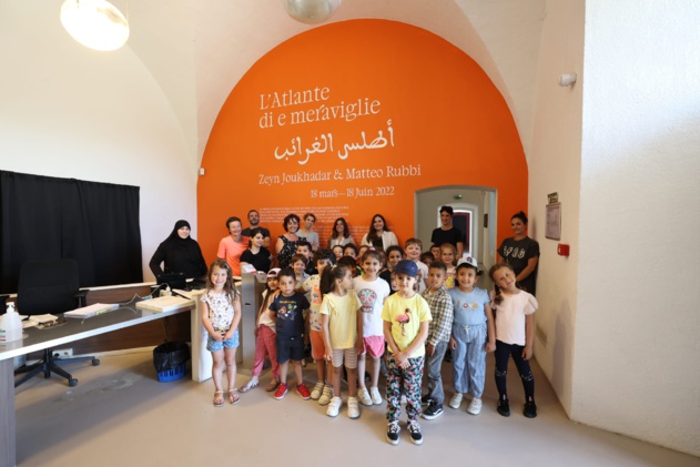 Médiation culturelle du Frac Corsica autour de l'exposition du Frac Corsica: "L’atlante di e meraviglie" des artistes Matteo Rubbi et Zeyn Joukhadar