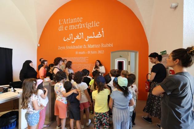 Médiation culturelle du Frac Corsica autour de l'exposition du Frac Corsica: "L’atlante di e meraviglie" des artistes Matteo Rubbi et Zeyn Joukhadar
