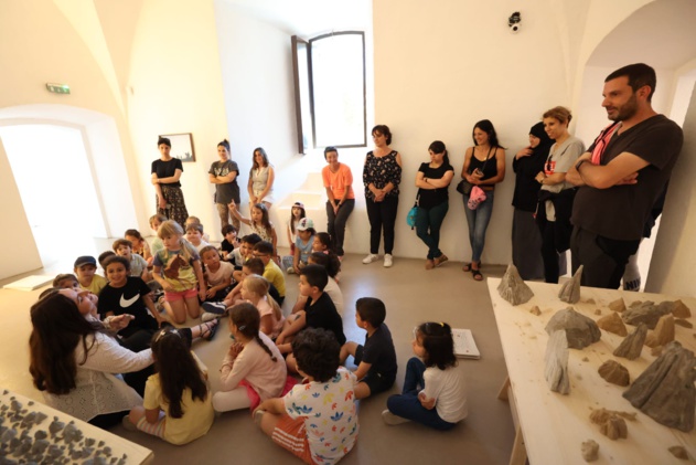 Médiation culturelle du Frac Corsica autour de l'exposition du Frac Corsica: "L’atlante di e meraviglie" des artistes Matteo Rubbi et Zeyn Joukhadar
