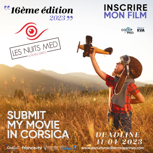 16ème édition les Nuits Méditerranéennes - U filmu cortu - 2023 → Appel à films !