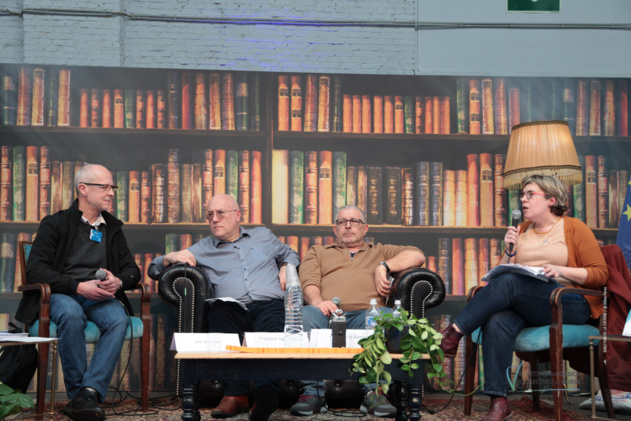 Foire du livre de Bruxelles : Retour en images sur les tables rondes avec Marc et Bernard Biancarelli