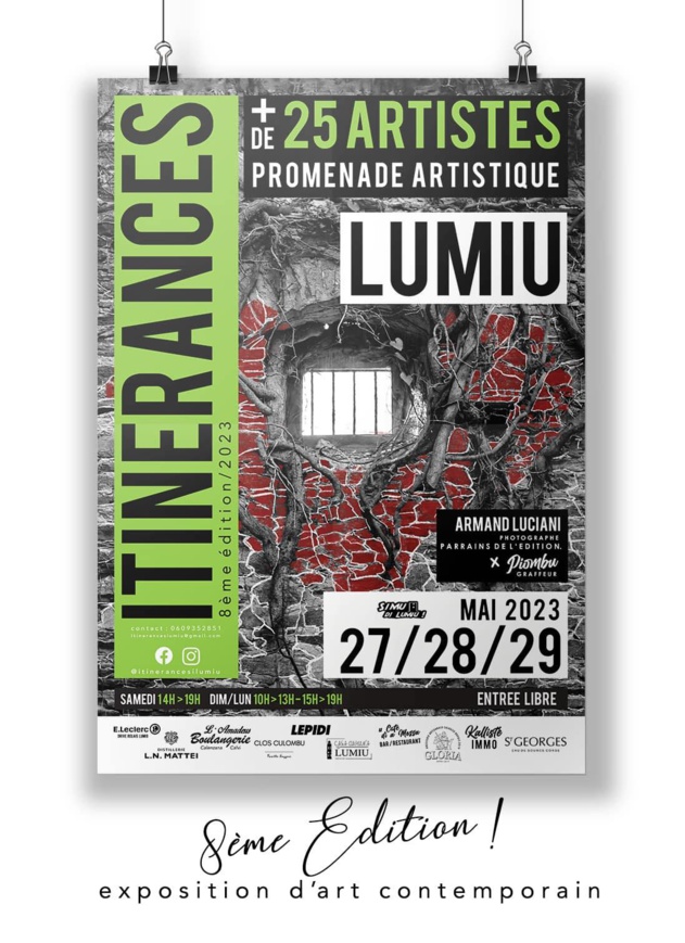 8ème édition de l'exposition collective "Itinérances" - Lumiu