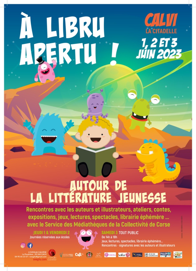 Rencontres autour de la littérature jeunesse "À libru apertu" - La Citadelle - Calvi